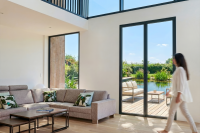 K-LINE Aluminium Terrassentür Innenansicht